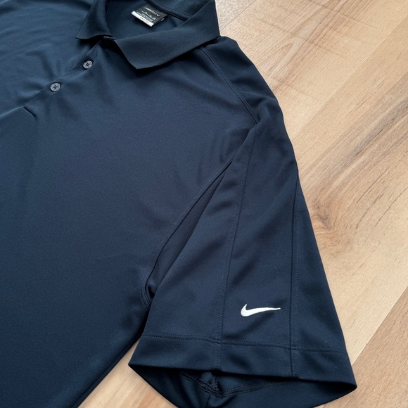 Nike Golf Polo Dri Fit Shirt Dark Blue / Navy XL - Picture 5 of 9